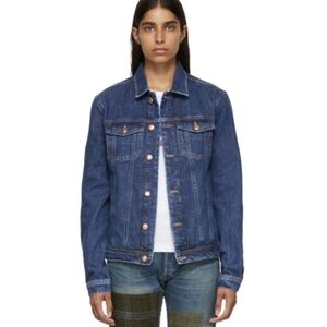 Won Hundred Women's "Fourteen" Denim Jacket in Stone Blue (Size EU 42/US S)